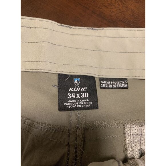 Kuhl 34X30 Renegade Convertible Hiking Outdoor Pants Stealth Zip-Off System - Picture 8 of 8